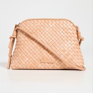 NWT Loeffler Randall Mallory Woven Crossbody Bag